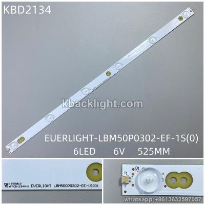 KBD2134 EUERLIGHT-LBM50P0302-EF-1S(0)/6-LED 6V525MM