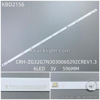KBD2156 CRH-ZG32G7N3030060292CREV1.3/6-LED 3V596MM 2PCS/SET