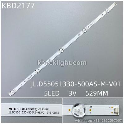 KBD2177 JL.D55051330-500AS-M-V01/5-LED 3V529MM