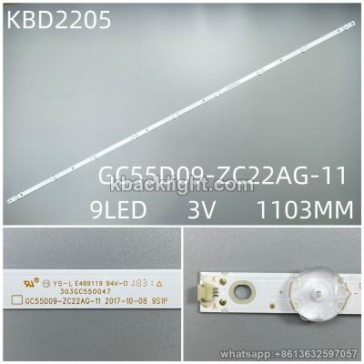 KBD2205 GC55D09-ZC22AG-11/9-LED 3V1103MM