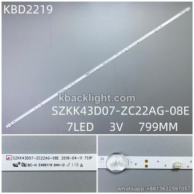 KBD2219 SZKK43D07-ZC22AG-08E/7-LED 3V799MM