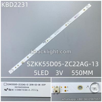 KBD2231 SZKK55D05-ZC22AG-13/5-LED 3V550MM