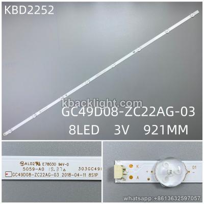 KBD2252 GC49D08-ZC22AG-03/8-LED 3V921MM