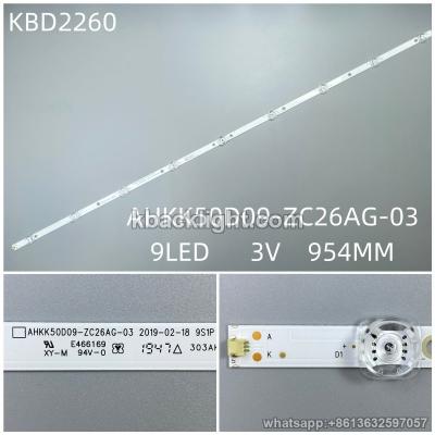 KBD2260 AHKK50D09-ZC26AG-03/9-LED 3V954MM