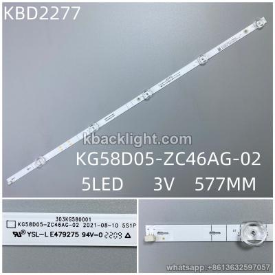 KBD2277 KG58D05-ZC46AG-02/5-LED 3V577MM