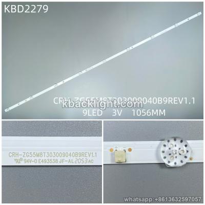 KBD2279 CRH-ZG55M8T303009040B9REV1.1/9-LED 3V1056MM