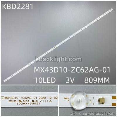 KBD2281 MX43D10-ZC62AG-01/10-LED 3V809MM