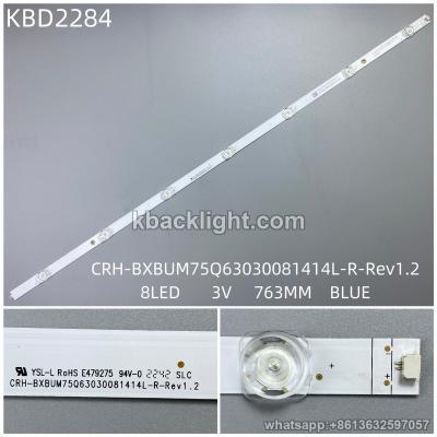 KBD2284 CRH-BXBUM75Q63030081414L-R-Rev1.2/8-LED 3V763MM
