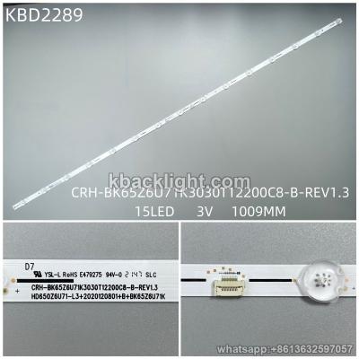 KBD2289 CRH-BK65Z6U71K3030T12200C8-B-REV1.3/15-LED 3V1009MM