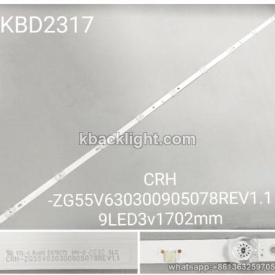 KBD2317 CRH-ZG55V630300905078REV1.1/9-LED 3v1702mm