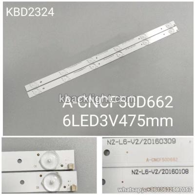 KBD2324 A-CNCF50D662/6-LED 3V475mm