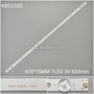 KBD2330 600*15MM/7-LED 3V 600mm