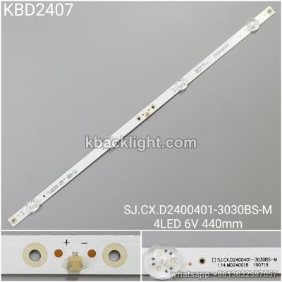 KBD2407 SJ.CX.D2400401-3030BS-M/4-LED 6V 440mm