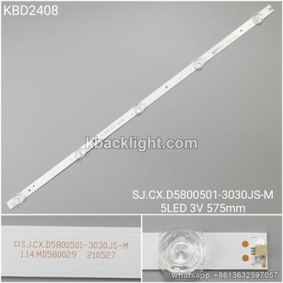 KBD2408 SJ.CX.D5800501-3030JS-M/5-LED 3V 575mm