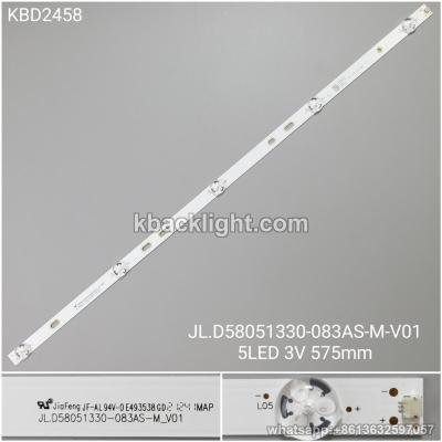 KBD2458 JL.D58051330-083AS-M-V01/5-LED 3V 575mm