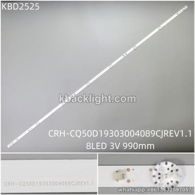 KBD2525 CRH-CQ50D19303004089CJREV1.1/8-LED 3V990mm 4PCS/SET