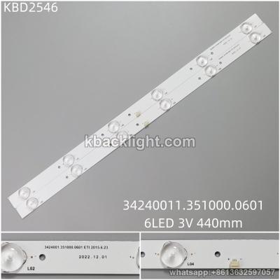 KBD2546 34240011.351000.0601/6-LED 3V 440mm