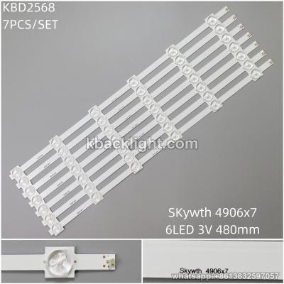 KBD2568 SKywth 4906x7/6-LED 3v480mm 7PCS/SET