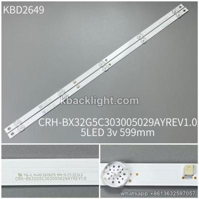KBD2649 CRH-BX32G5C303005029AYREV1.0/5-LED 3v599mm