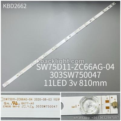 KBD2662 SW75D11-ZC66AG-04/303SW750047/11-LED 3v 810mm