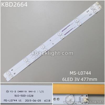 KBD2664 MS-L0744/6-LED 3V477mm