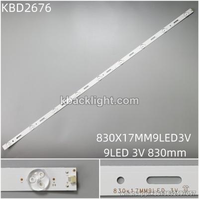 KBD2676 830x17mm 9LED3V hollow-out
