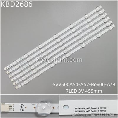 KBD2686 I4-1SVV500A54-A67-Rev00-A/B/7-LED 3V455mm