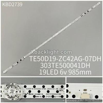 KBD2739 TE50D19-ZC42AG-07DH/303TE500041DH/19-LED 6v985mm