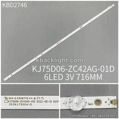 KBD2746 KJ75D06-ZC42AG-01D/6-LED 3V716MM