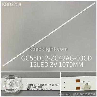 KBD2758 GC55D12-ZC42AG-03CD/12-LED 3v1070MM