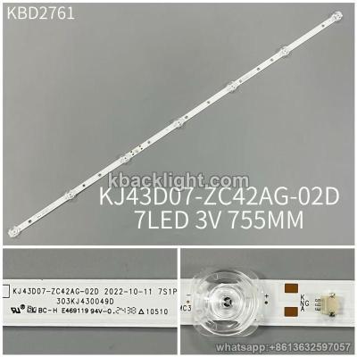KBD2761 KJ43D07-ZC42AG-02D/7-LED 3v755MM