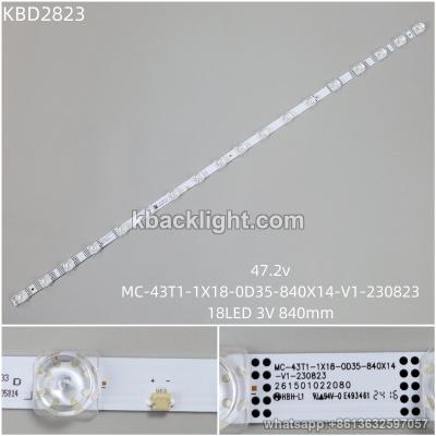KBD2823 47.2v/MC-43T1-1X18-0D35-840X14-V1-230823/18-LED 3V840mm