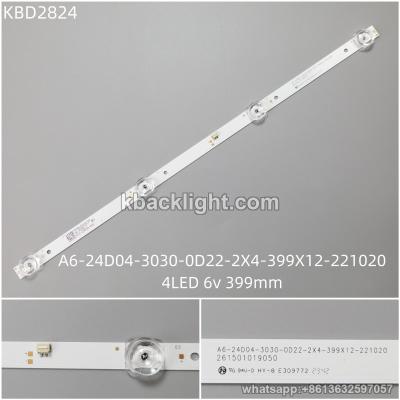 KBD2824 A6-24D04-3030-0D22-2X4-399X12-221020/4-LED 6v399mm