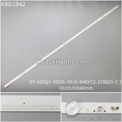 KBD2842 07-43SSJ1-OD35-3X10-840X12-210621-1.1/10-LED 3V840mm