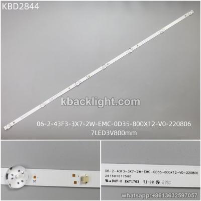 KBD2844 06-2-43F3-3X7-2W-EMC-0D35-800X12-V0-220806/7-LED 3V800mm