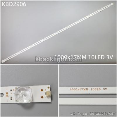 KBD2906 hollow-out 1000x17MM 10LED 3V/10-LED 3v1000mm