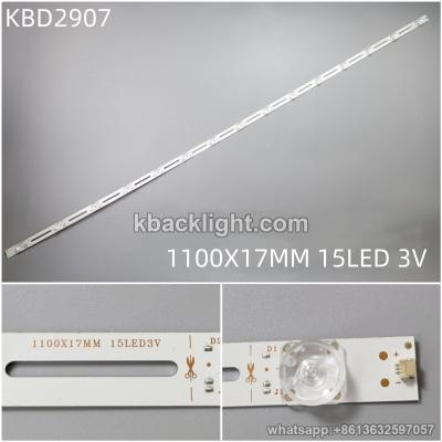 KBD2907 hollow-out 1100X17MM 15LED 3V/15-LED 3v1100mm