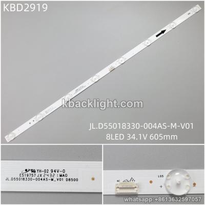 KBD2919 JL.D55018330-004AS-M-V01/8-LED 34.1V605mm