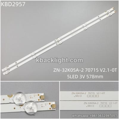 KBD2957 ZN-32K05A-2 70715 V2.1-0T/5-LED 3V578mm