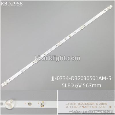 KBD2958 JJ-0734-D32030501AM-S/5-LED 6V563mm