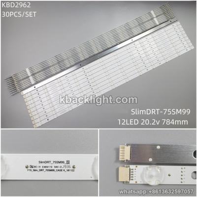 KBD2962 SSC-SlimDRT-75SM99/12-LED 20.2v784mm 30PCS/SET