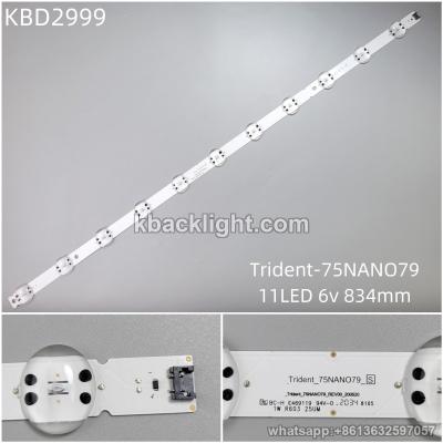 KBD2999 KBD1199=KBD2999/Trident-75NANO79/11-LED 6v834mm