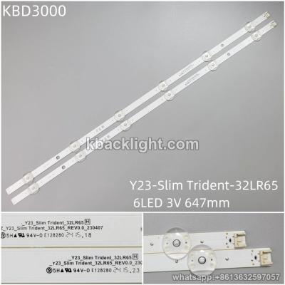 KBD3000 Y23-Slim Trident-32LR65/6-LED 3V647mm
