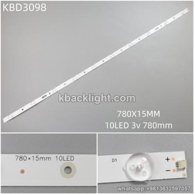 KBD3098 universal 780X15MM/10-LED 3v780mm