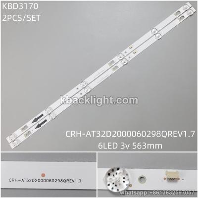 KBD3170 CRH-AT32D2000060298QREV1.7/6-LED 3v563mm 2PCS/SET