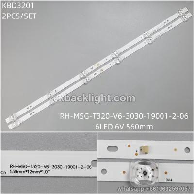 KBD3201 RH-MSG-T320-V6-3030-19001-2-06/6-LED 6V560mm