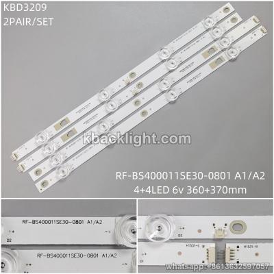 KBD3209 RF-BS400011SE30-0801 A1/A2/4+4-LED 6v729mm