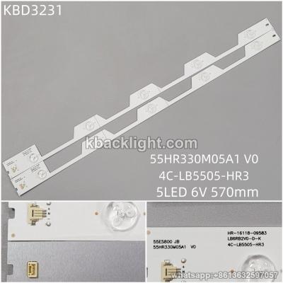KBD3231 】55HR330M05A1 V0/4C-LB5505-HR3/5-LED 6V570mm