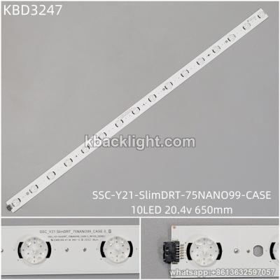 KBD3247 SSC-Y21-SlimDRT-75NANO99-CASE/10-LED 20.4v650mm