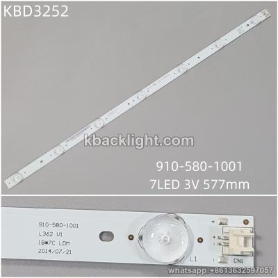KBD3252 910-580-1001/ copper 7-LED 3V577mm